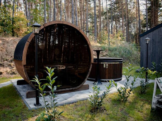 Domek Relaksu Borków Zewnętrze zdjęcie